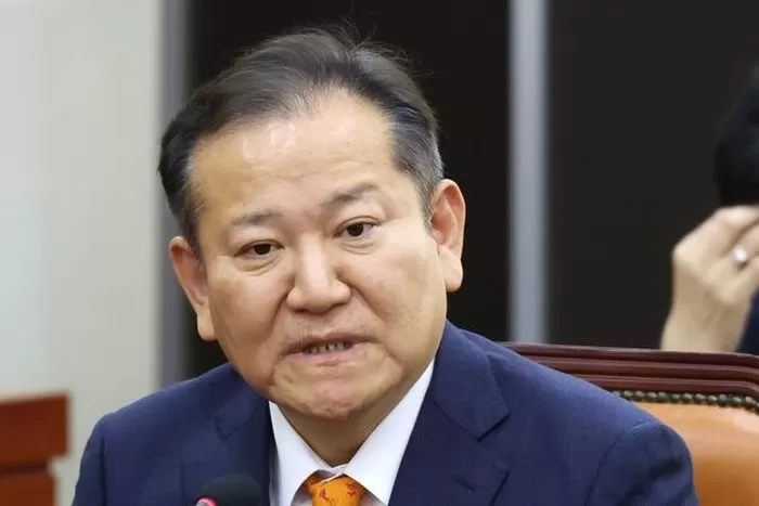 이상민 전 행정안전부장관이 지난 2월 4일 서울 여의도 국회에서 열린 윤석열 정부 비상계엄 선포를 통한 내란 혐의 진상규명 국정조사 특별위원회 2차 청문회에 출석해 발언하고 ...