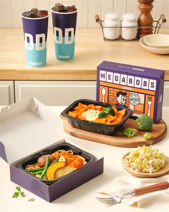 아워홈, 메가박스와 손잡고 영화관 전용 간편식 ‘메가밥스’ 론칭