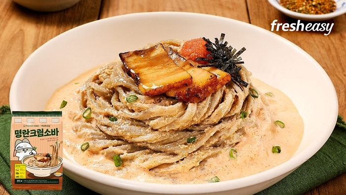 MZ 인기 부산 맛집, 프레시지와 협업해 ‘명란크림소바’ 전국 상륙