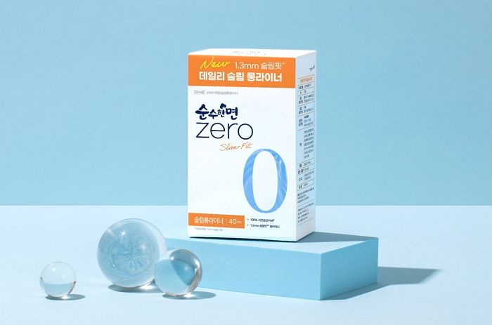 깨끗한나라, 1.3mm 초슬림 ‘순수한면 제로 슬림 롱팬티라이너’ 출시