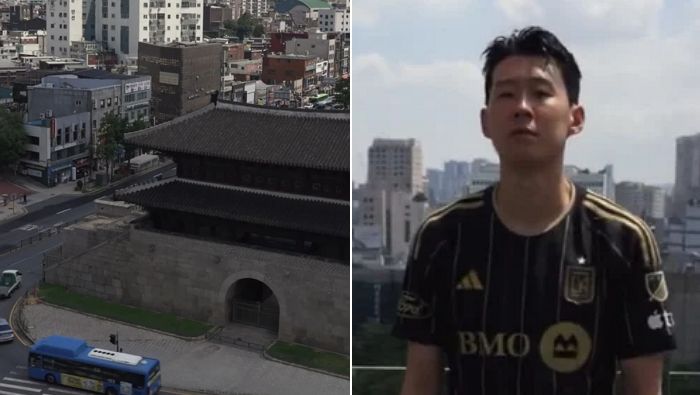 소문조차 없었는데... 동대문서 ‘LAFC 유니폼 입고’ 촬영했던 손흥민