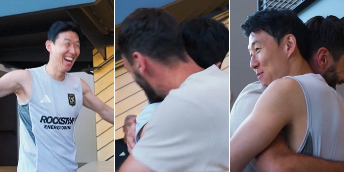 “쏘니~♥” 손흥민 보자 꼭 껴안은 요리스... “4년 전 충돌 모두 잊혀져” (+포옹영상)