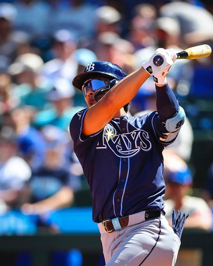 김하성, 팀 최고연봉 자격 입증... “2루타에 시즌 2호 홈런까지”