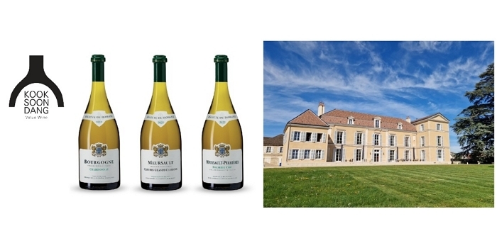 국순당, 1000년 역사의 프랑스 명품 와인 ‘샤또 드 뫼르소’ 국내 론칭