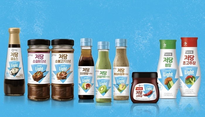 저당 드레싱·굴소스·장류까지... CJ제일제당 ‘슈가라이트’ 론칭