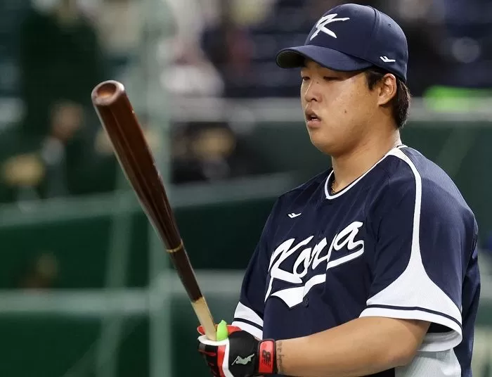 야구 대표팀 강백호 / 뉴스1