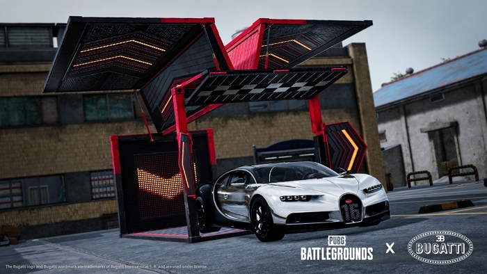 배틀그라운드에 하이퍼가 부가티 ‘시론’ 나왔다... 37.1 업데이트 적용