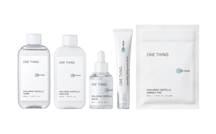 원씽(ONE THING), 이마트와 협업한 '디오리진 히알루론 병풀 라인' 출시.jpg