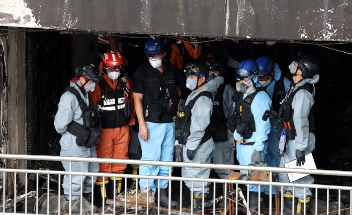 엄마·아들 목숨 앗아간 마포 아파트 감식했더니... “소화기 몇개나 썼지만”