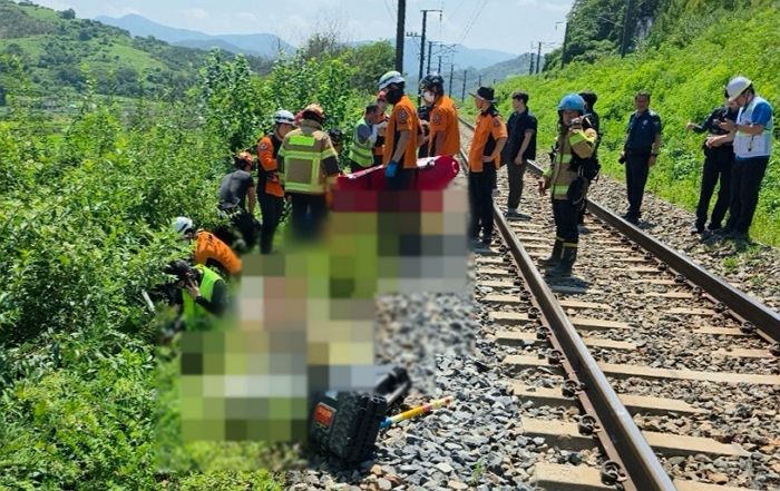 ‘청도 열차 사고’로 숨진 30대 근로자, 올해 입사한 ‘신입사원’이었다