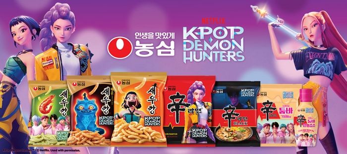 ‘케데헌’ 팬들 위한 선물♥... 농심, ‘케이팝 데몬 헌터스’ 콜라보 한정판 제품 출시한다