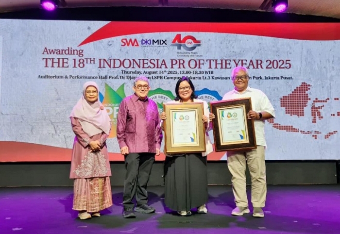 락앤락, 인도네시아 ‘PR of the year 2025’ 수상... 기업 이미지 이어 마케팅·PR까지 석권
