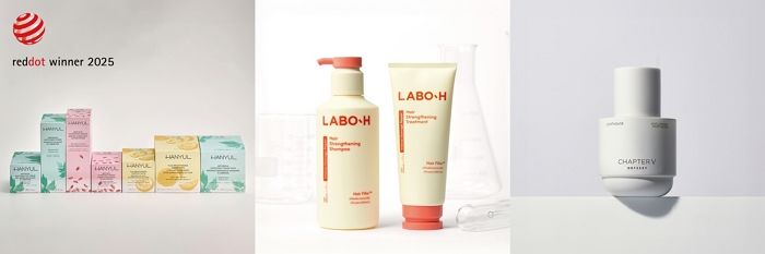 아모레퍼시픽, 세계 3대 디자인상 ‘레드닷 디자인 어워드’ 3관왕... 한율·라보에이치·오딧세이 수상