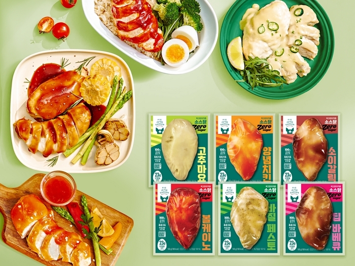 단백질은 풍성하게, 당은 제로로... 피그인더가든 소스닭 신제품 출시