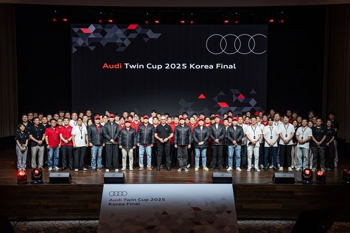 아우디 코리아, ‘트윈컵 2025’ 한국 결선 성료... 세계 결선 참가할 한국 대표 8명 선발