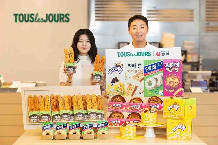 “맛있는 거 옆에 맛있는 거”... 뚜레쥬르와 농심이 만나 탄생한 신제품 4종