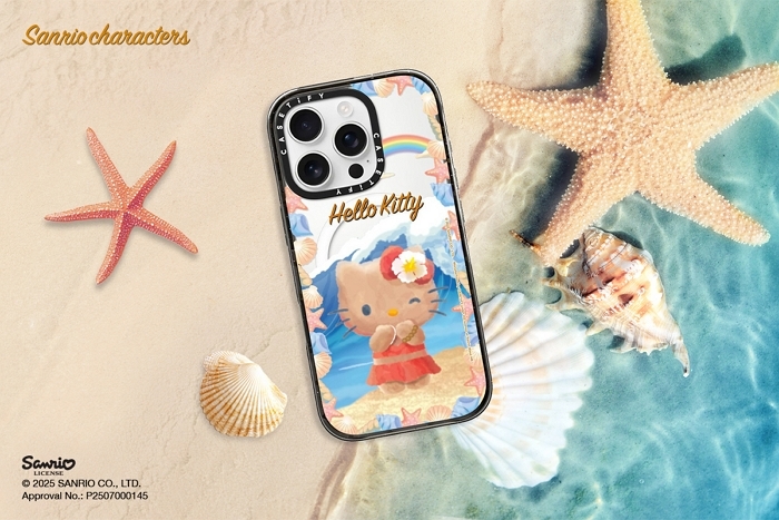 헬로키티·쿠로미부터 시나모롤까지... 케이스티파이, ‘태닝 산리오캐릭터즈’와 함께한 여름 한정 컬렉션 공개