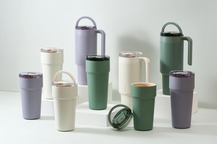 더 커지고 더 편해졌다!... 락앤락, ‘메트로 카페 핸들 세라믹 텀블러’ 3종 출시