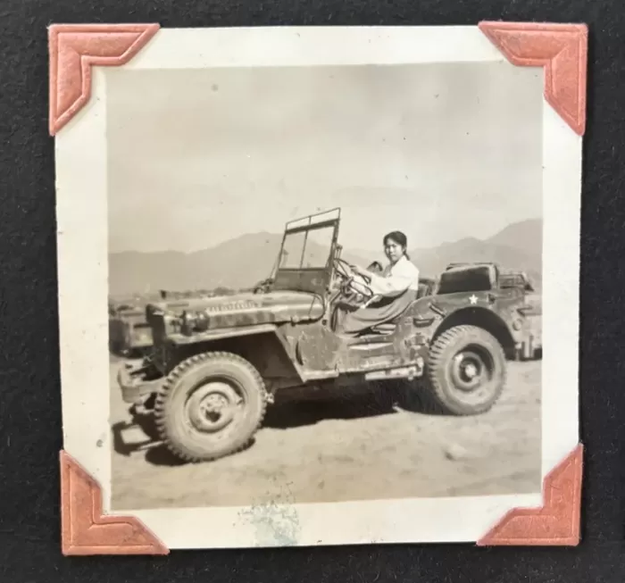r/korea - My grandparents and dad around 1952-1953