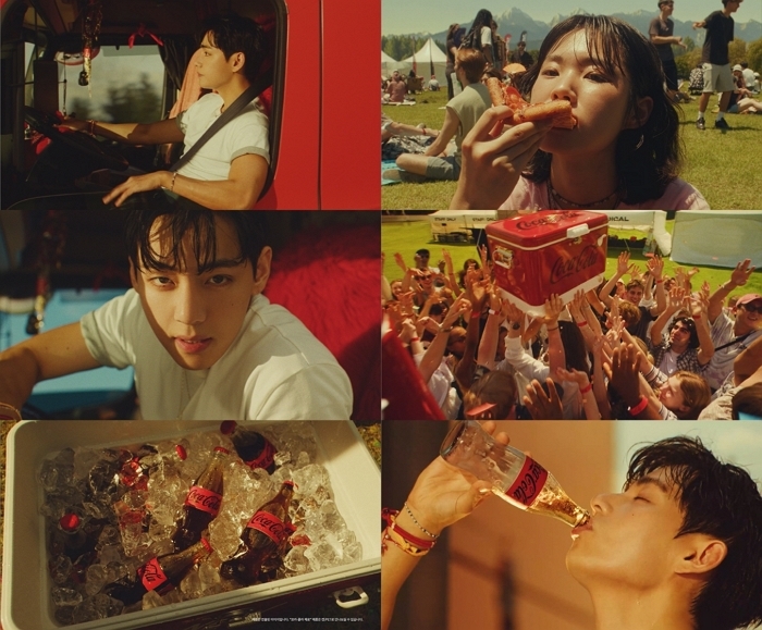 BTS 뷔와 함께하는 코카-콜라 제로, 일상을 축제로 바꾸다