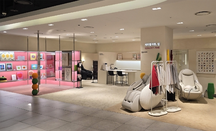 세라젬, 예술과 건강 결합한 ‘세라젬 아트, 쉼’ 현대백화점 천호점에 오픈