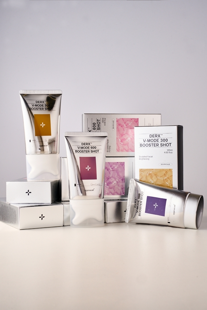 피부 고민·턱선 동시 케어... 오가나셀, 스피큘 담은 괄사 캡슐 세럼  ‘브이모드 부스터 샷’ 3종 출시