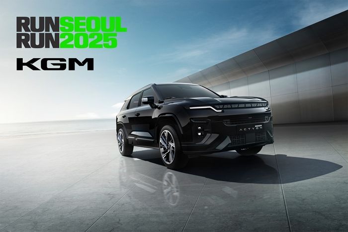 KGM, ‘런서울런 2025’ 공식 파트너십 체결... 무쏘 EV 선두 차량 나선다