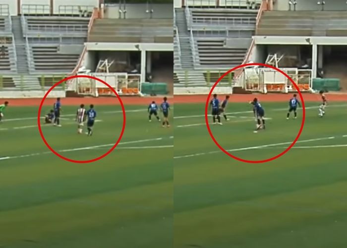 축구 경기 중 상대선수 ‘엘보우’로 가격... 팀에서 방출되고 충격적 수준의 자격정지