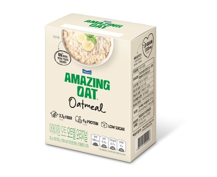 매일유업, 속껍질 영양 담은 프리미엄 ‘어메이징 오트 오트밀’ 출시