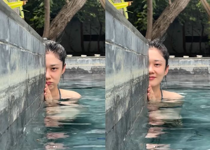 수영복 차림에 ‘올백머리+쌩얼’ 공개한 장나라...“44세 실화냐”
