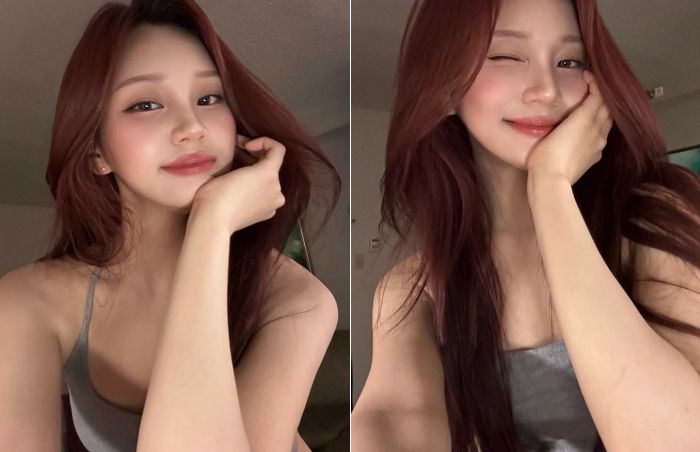 앳된 모습 사라지더니 더 예뻐져서 못 알아볼 뻔... 비비지 엄지, 물오른 비주얼 근황 전했다