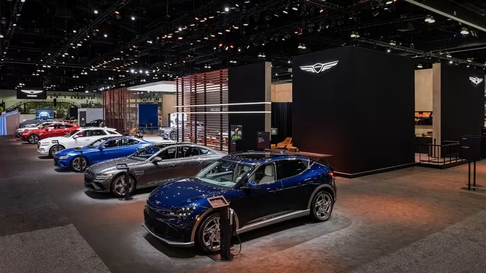 2024 LA 오토쇼 제네시스 전시관