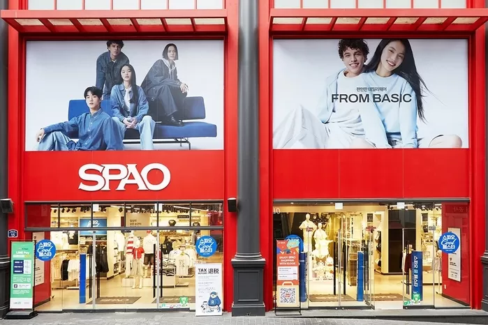 이랜드의 토종 브랜드 스파오(SPAO)는 국내 최초로 생산부터 유통, 마케팅까지 아우르는 수직계열화 모델을 구축했다. 사진=이랜드
