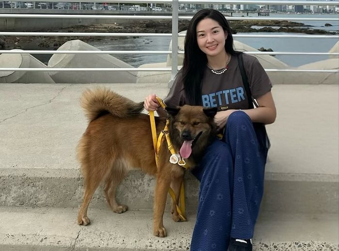 류이서 ‘♥전진’, 입양 보낸 반려견 만세와 뭉클한 재회... “기억해줘서 고마워”