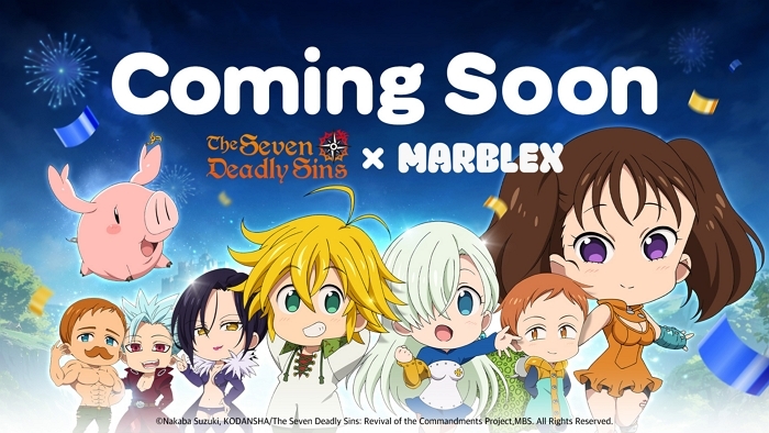 마브렉스, ‘일곱 개의 대죄’ IP 활용한 NFT 프로젝트 연내 출시 예고