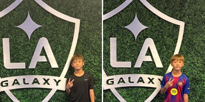 이동국 아들 ‘대박이’ 이시안, LA 갤럭시 유스 합격... “순수한 노력과 실력”