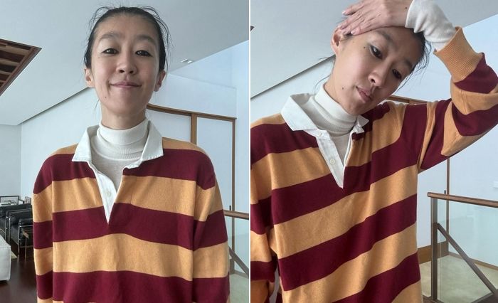 핼쑥해진 얼굴+휑한 앞머리... 이혼 후 근황 전한 홍진경, 팬들 걱정 쏟아졌다