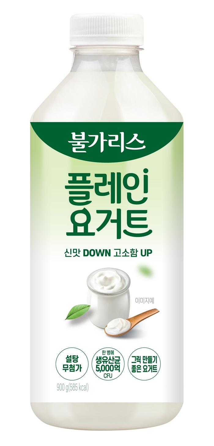 “차별화된 생유산균만 사용”... 남양유업, 1~2인 가구 위한 ‘불가리스 플레인 요거트’ 900g 출시