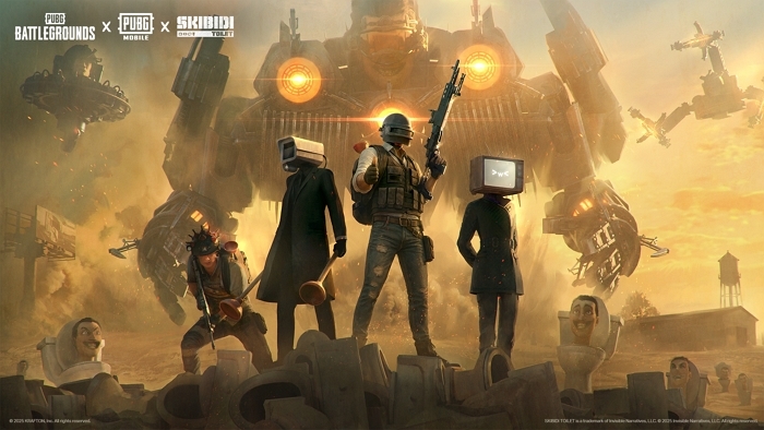 배틀그라운드, 할로윈 앞두고 ‘스키비디 토일렛’ 콜라보... 트위치콘서 최초 공개