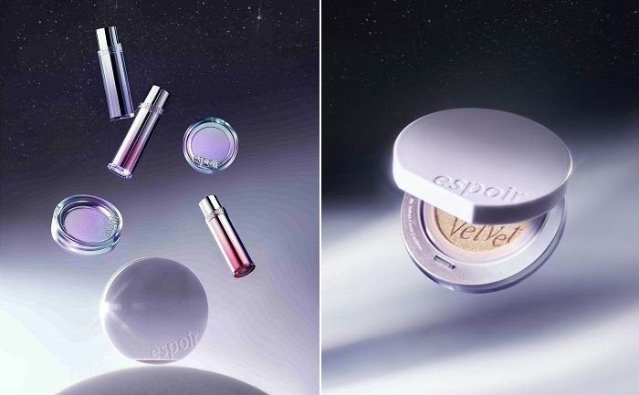 연보라 우주빛 패키지에 별빛 텍스처까지! ... 에스쁘아, 역대급 영롱함 자랑하는 ‘갤럭시 빔 컬렉션’ 출시