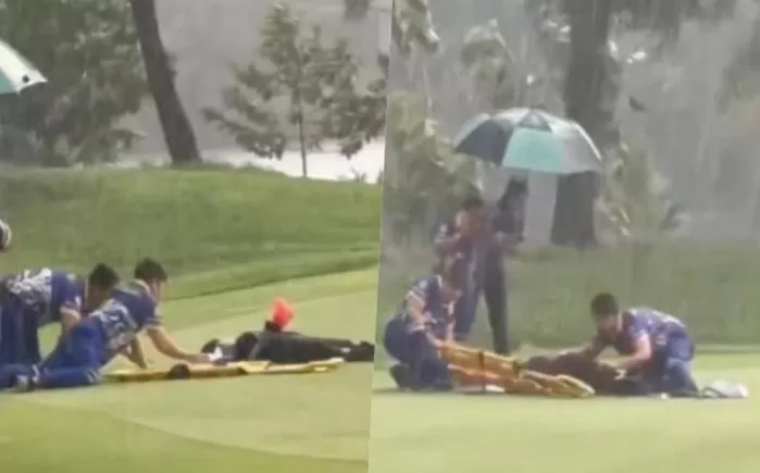 폭우 중 골프 강행하다 벼락 맞은 캐디...태국서 안타까운 사망 사고
