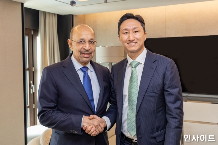 사우디 투자부 장관 독대한 정기선 HD현대 수석부회장... “최고의 조선소 만들겠다”