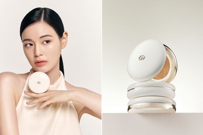 도자기 피부결 완성!... 더후, 베이스 메이크업 라인 리뉴얼하며 ‘로얄 컴플렉션’ 쿠션 2종 출시