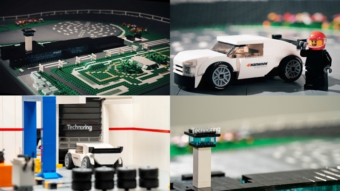 한국타이어, 레고 블록 8000개로 재탄생한 아시아 최대 테스트 트랙 ‘한국테크노링’ 공개