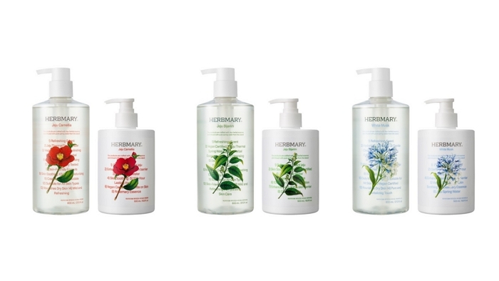 “제주 산방산 탄산온천수로 100시간 보습!”... 애경 허브마리1848, 제주온천수 바디워시·로션 출시