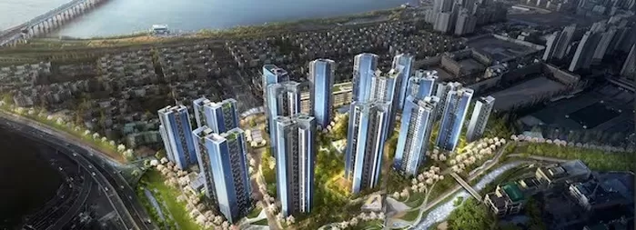 서울 서초구에 들어서는 래미안트리니원 조감도 /삼성물산