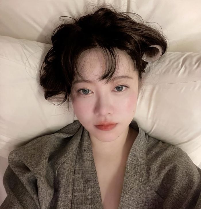 ‘CEO’ 구혜선, 특허 낸 ‘헤어롤’ 모델도 직접 소화