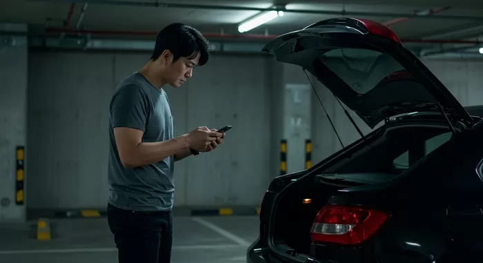 지하주차장에 ‘트렁크 열려 있던’ 차... 문자로 알려줬더니 돌아온 따뜻한 선물