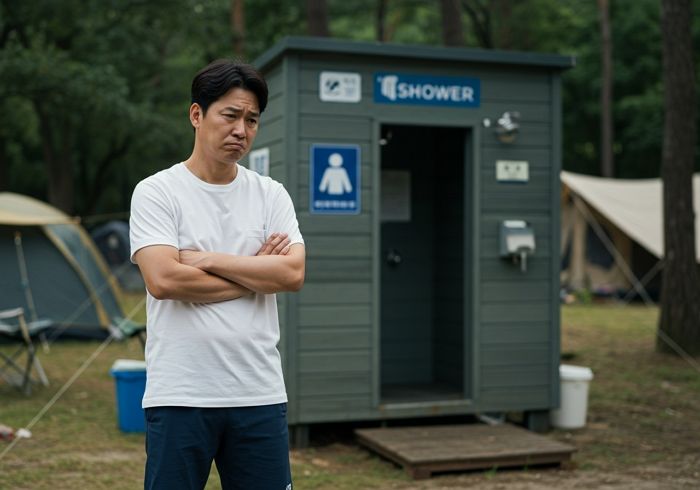 남자 샤워실 ‘무단’ 이용한 여성 캠핑객, 지적하자 “너네도 여자 샤워실 가”