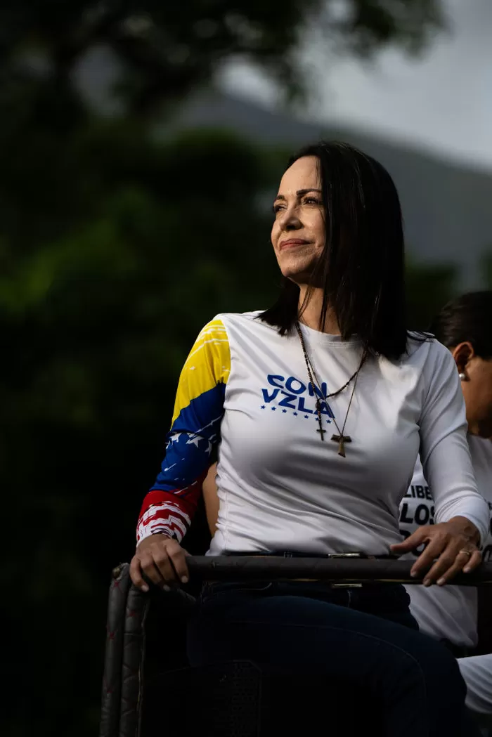 베네수엘라 야권 지도자 마리아 코리나 마차도 / gettyimagesKorea